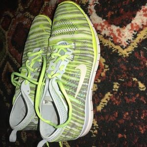 Green Nike Runner Shoes